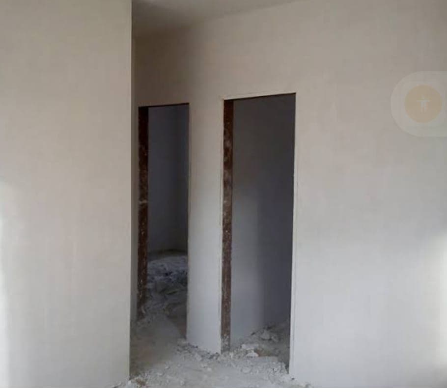 Revestimento com Gesso nas Paredes Já Rebocada